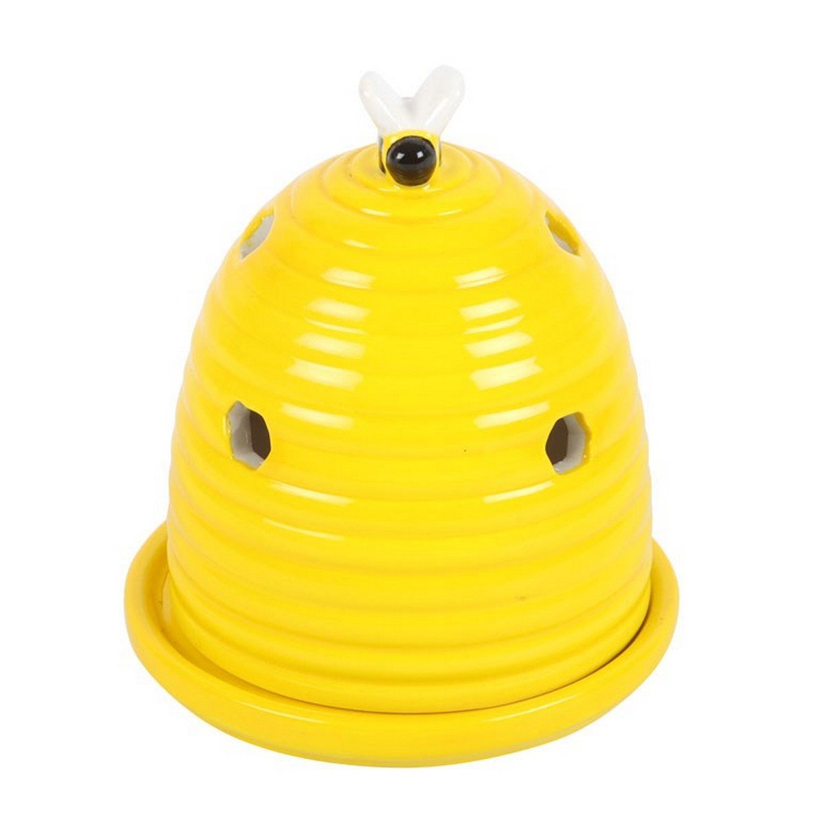 Something Different Beehive Incense Cone Holder - Yellow