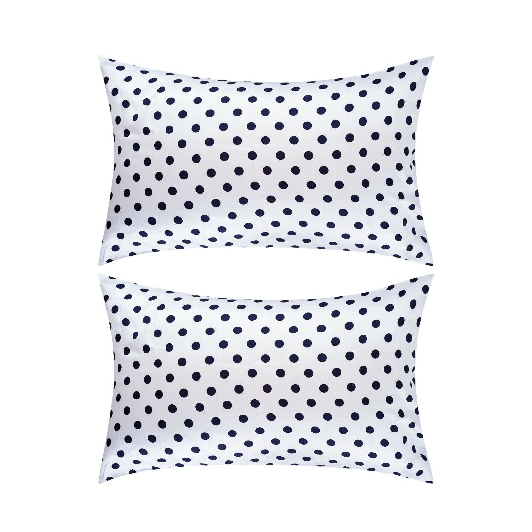 SMUG Satin Pillowcase Set - Pin Up Polka Dot Print