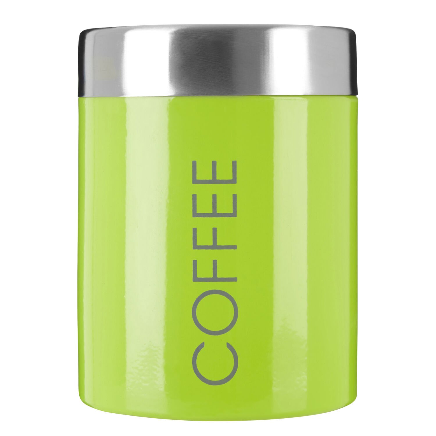 Orsina Liberty Enamel Coffee Canister – Lime Green