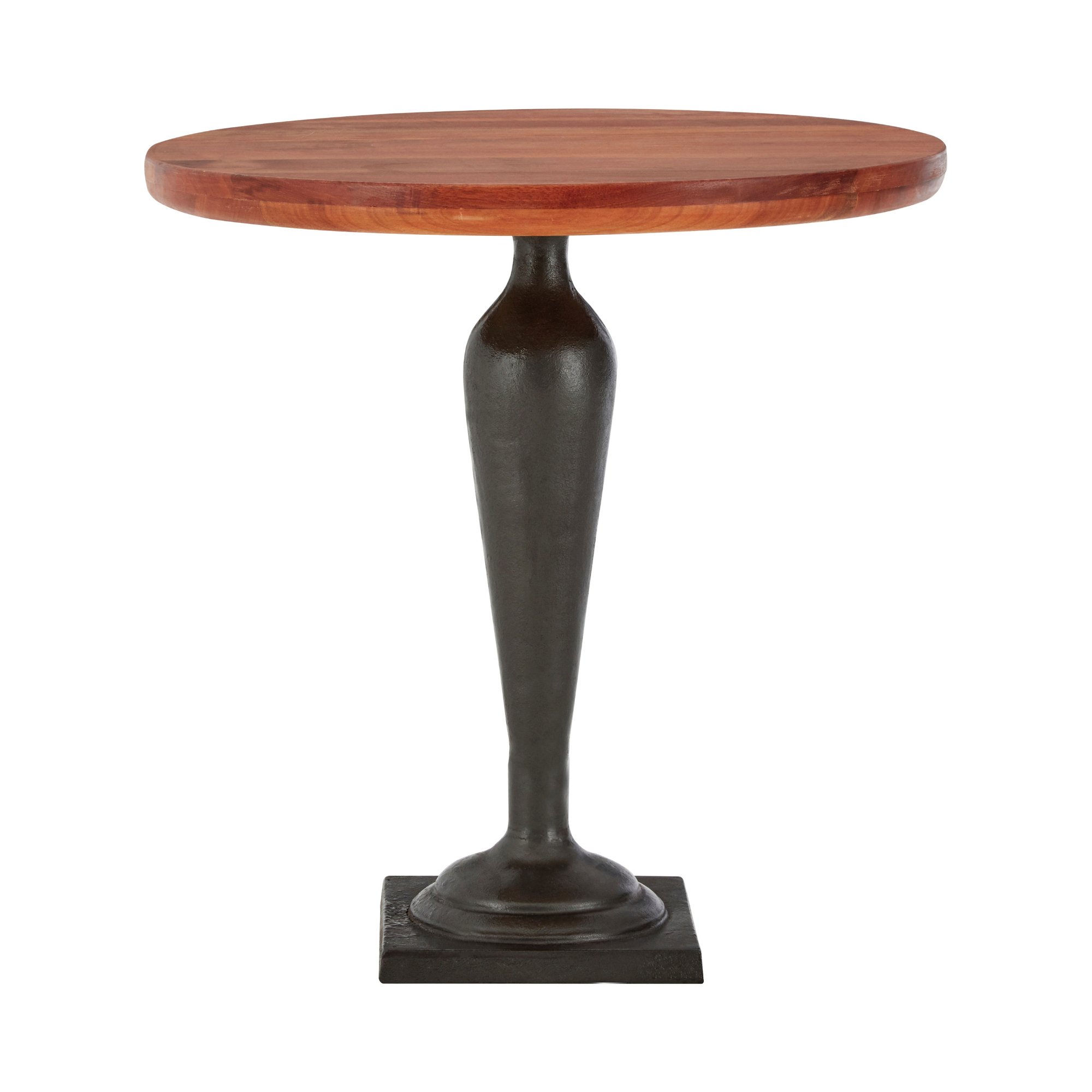Orsina New Foundry Walnut Solid Wood Side Table - Brown