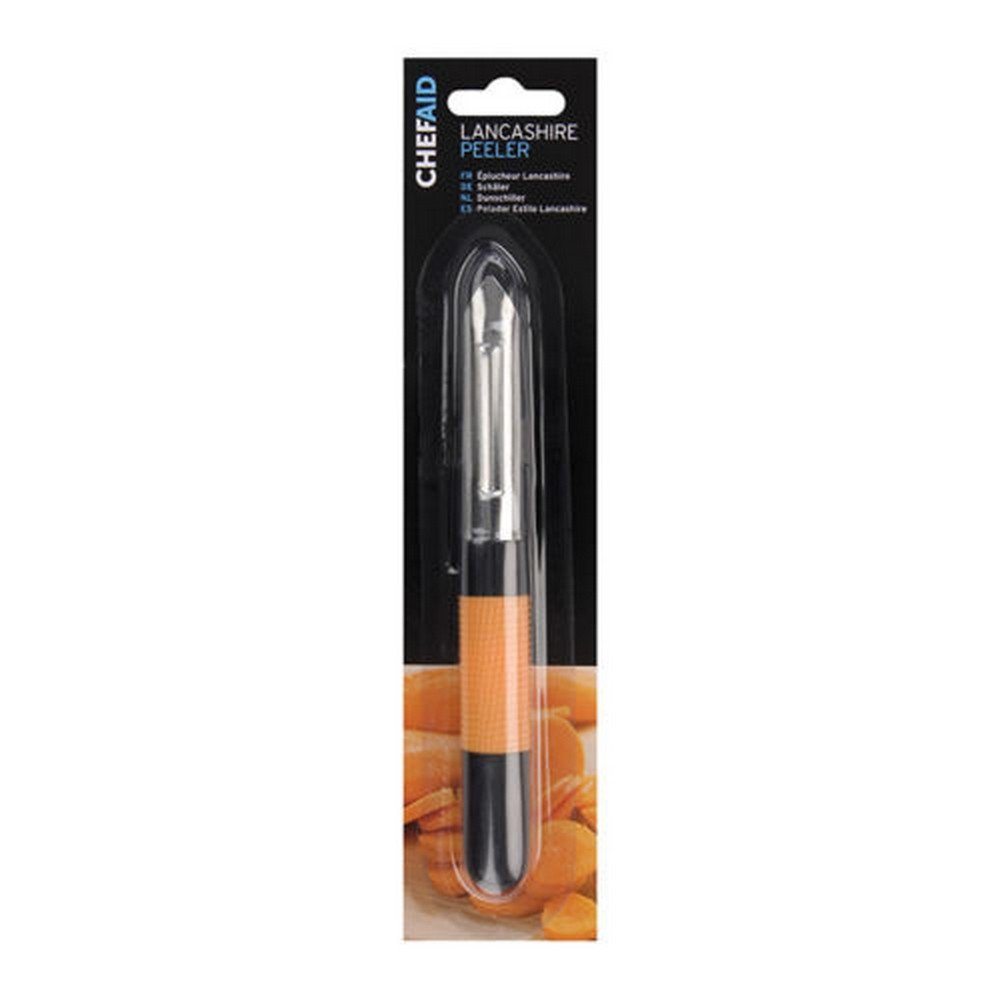 Chef Aid Lancashire Peeler - Black & Orange