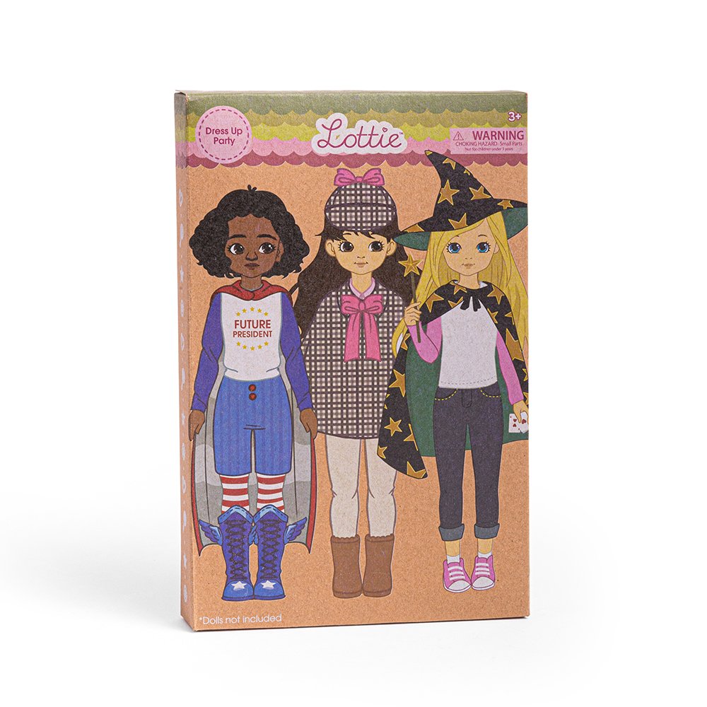 Lottie Dress Up Party Multipack of 3 Outfits 3 Years +