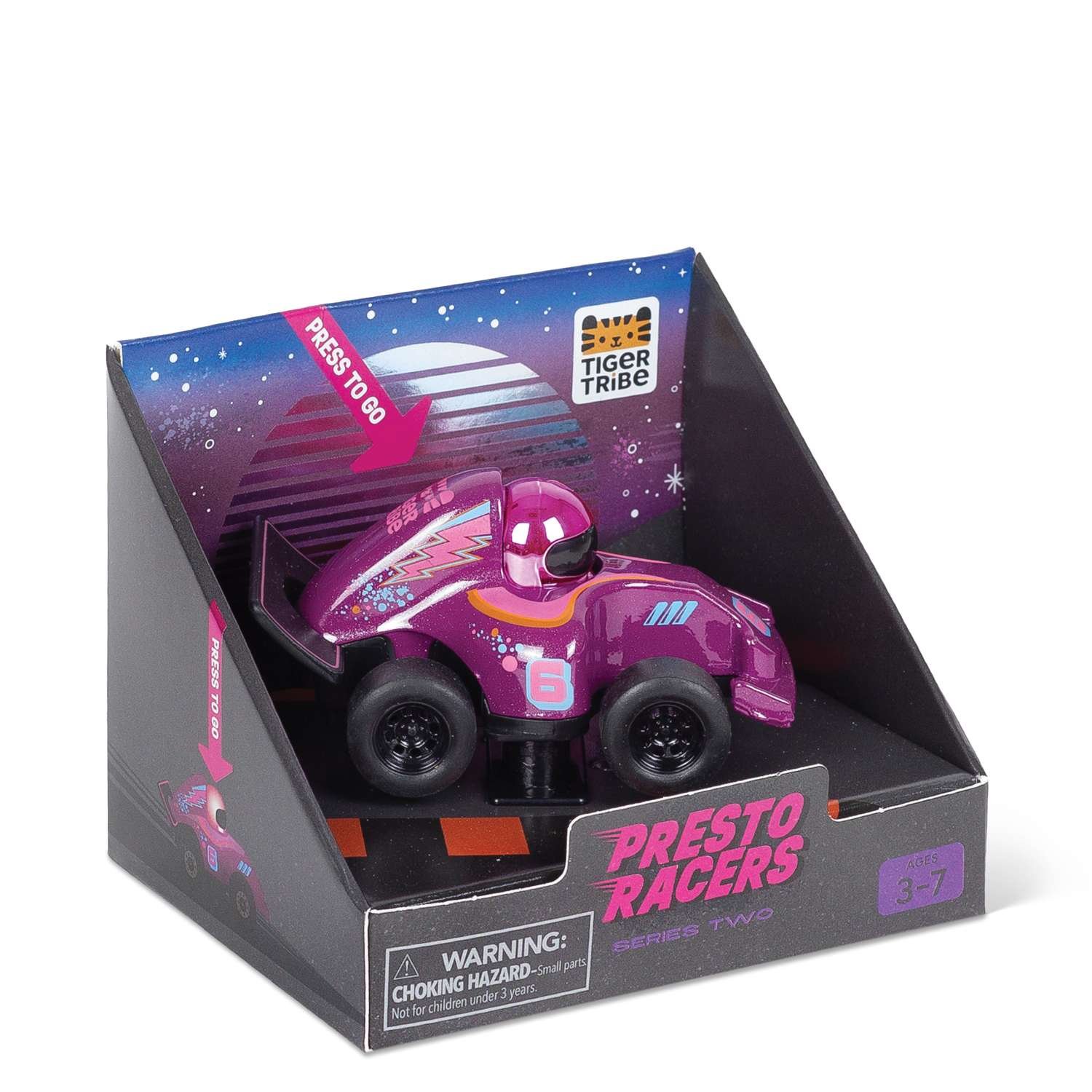 Tiger Tribe Presto Racers S2 - Stellar (Pink/Purple) 3 Years +