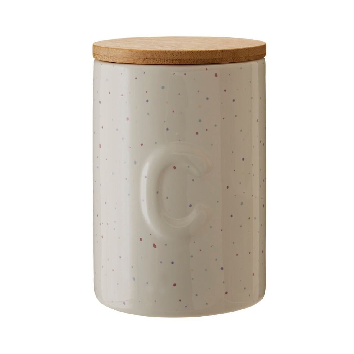 Orsina Fenwick Coffee Canister With Bamboo Lid