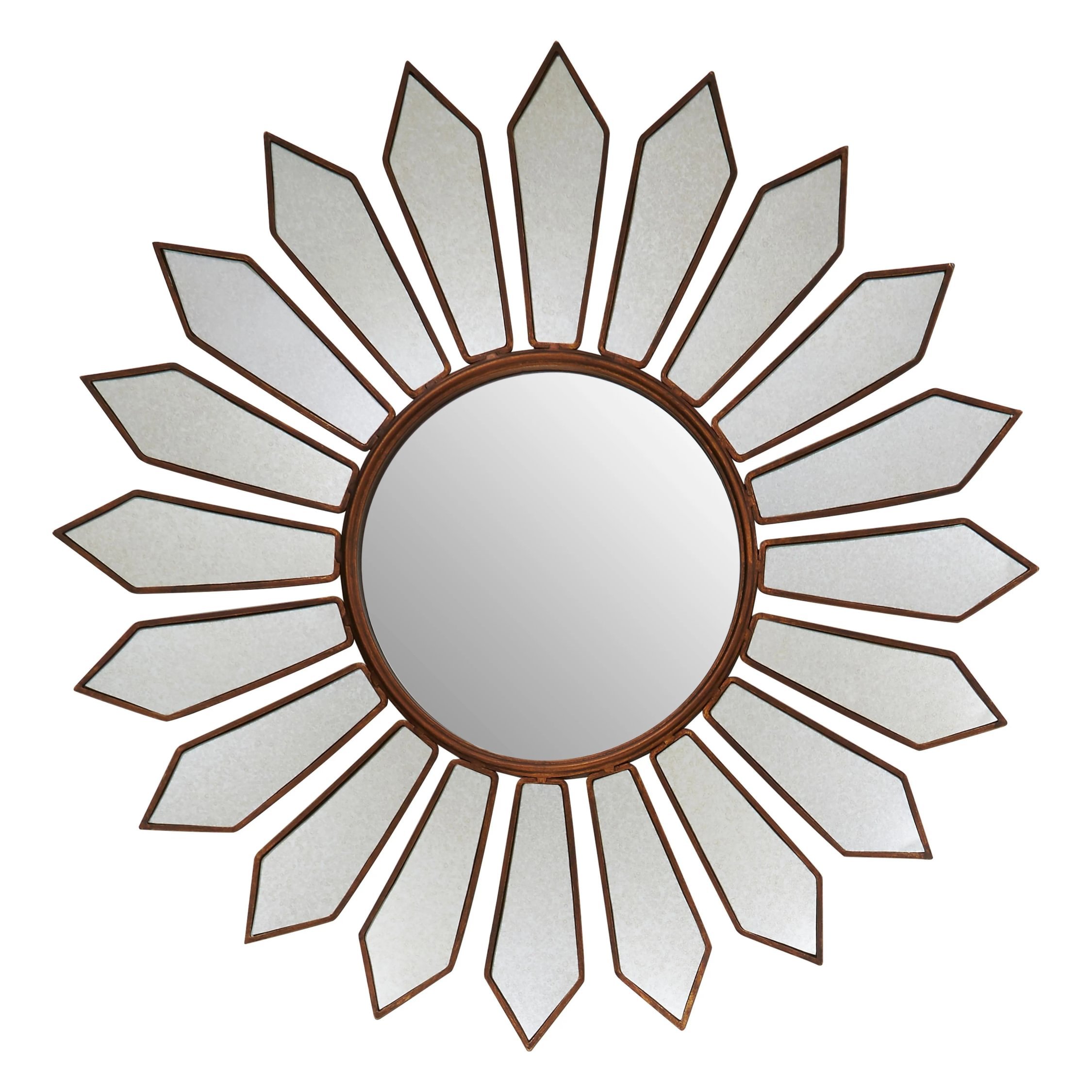 Orsina Verona Petal Wall Mirror – Gold