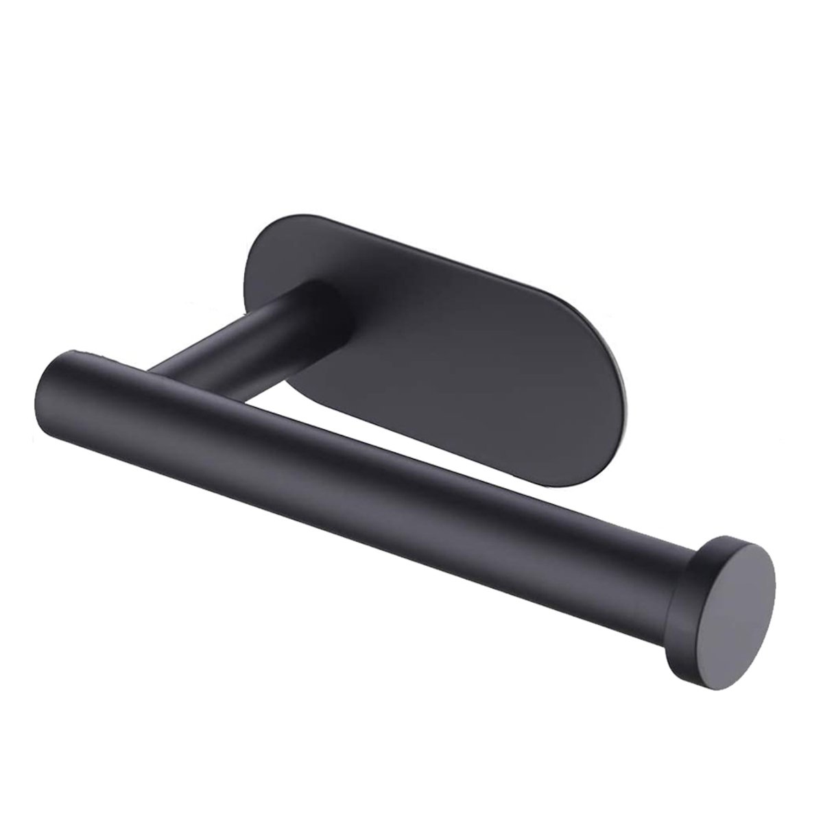 Living and Home Stainless Steel Toilet Roll Holder - Black