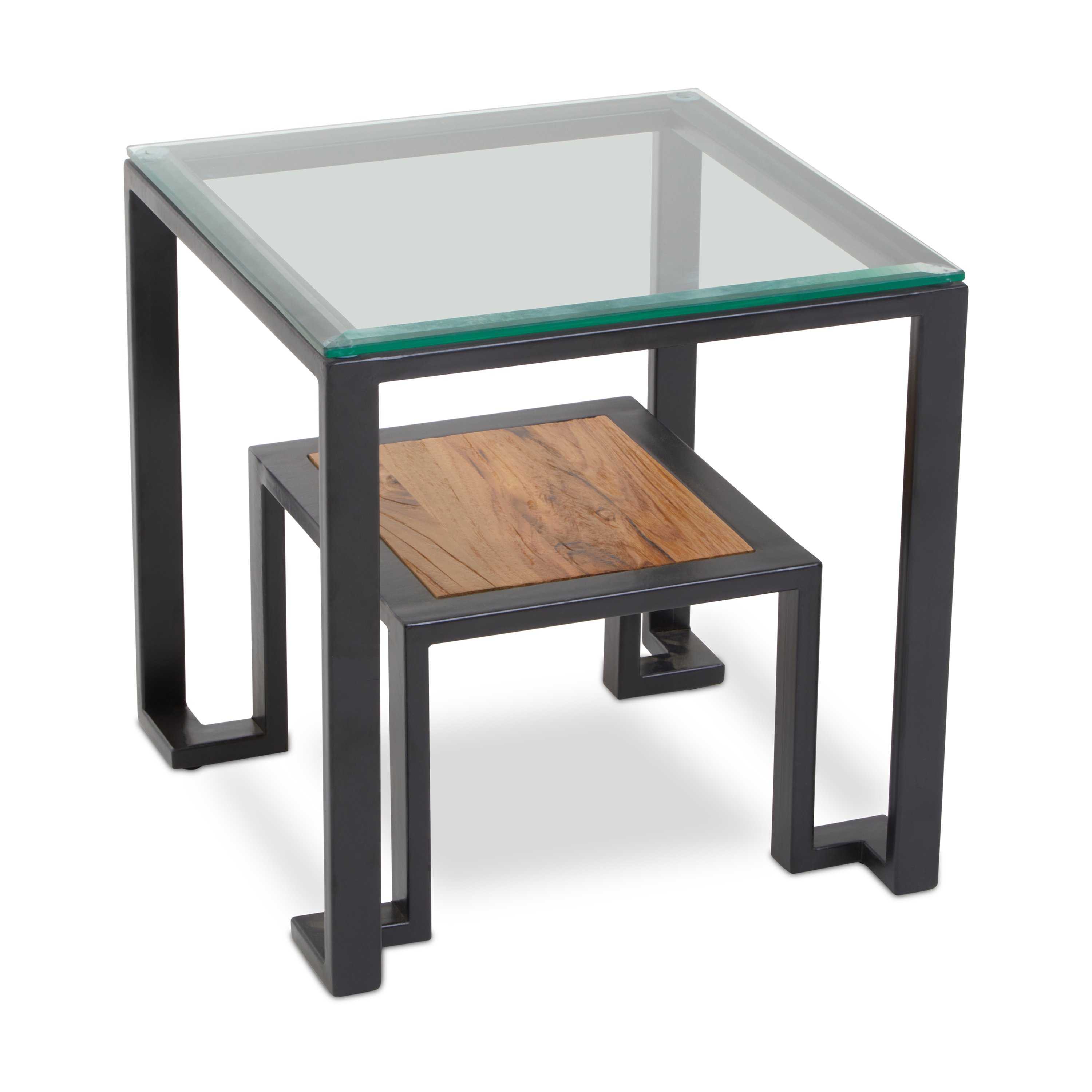 Orsina Cibo Side Table with Shelf
