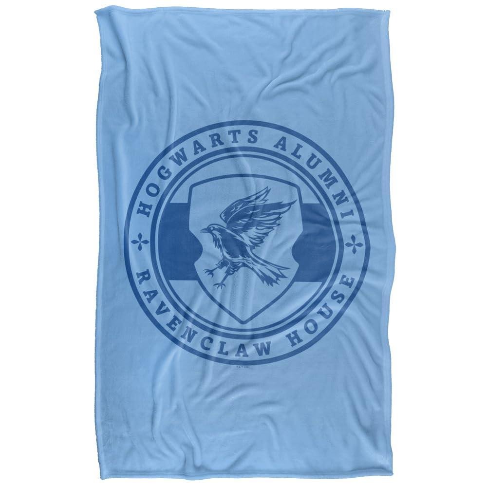 Harry Potter House Badge Ravenclaw Blue Blanket - 147cm x 91cm