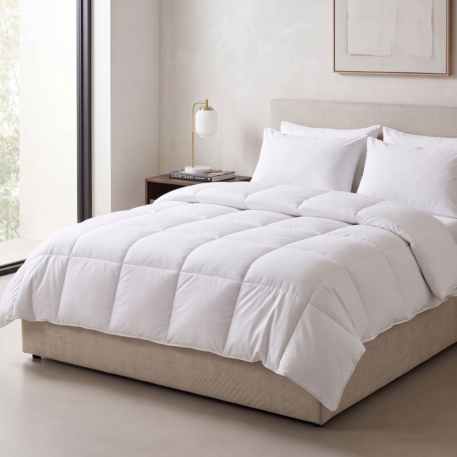 Homescapes Goose Feather and Down 10.5 Tog Duvet - King Size