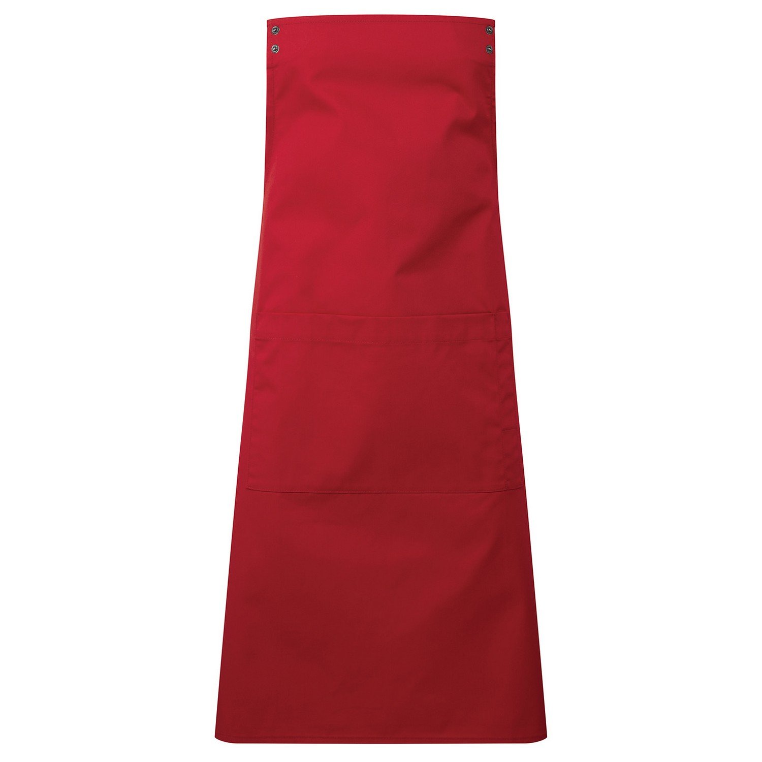 Premier Unisex Adult Swap & Pop Customizable Full Apron - Red
