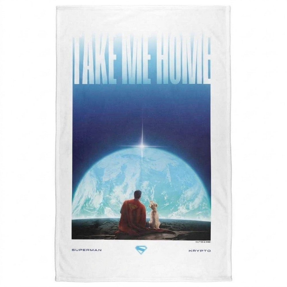 Superman Take Me Home Blanket - 147cm x 91cm