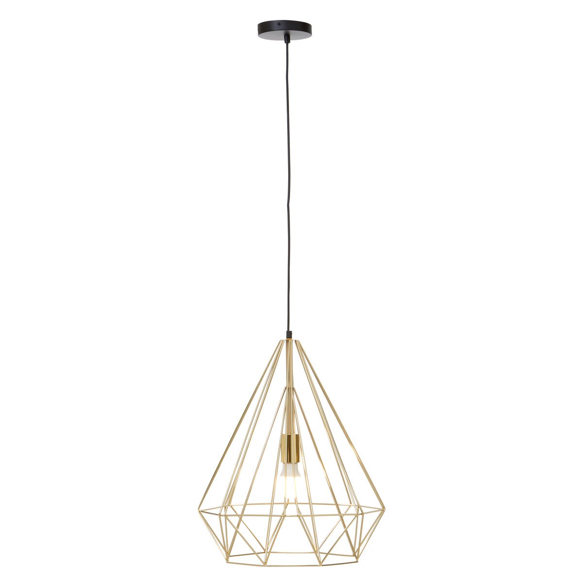 Orsina Wyra Conical Pendant light - Champagne Gold