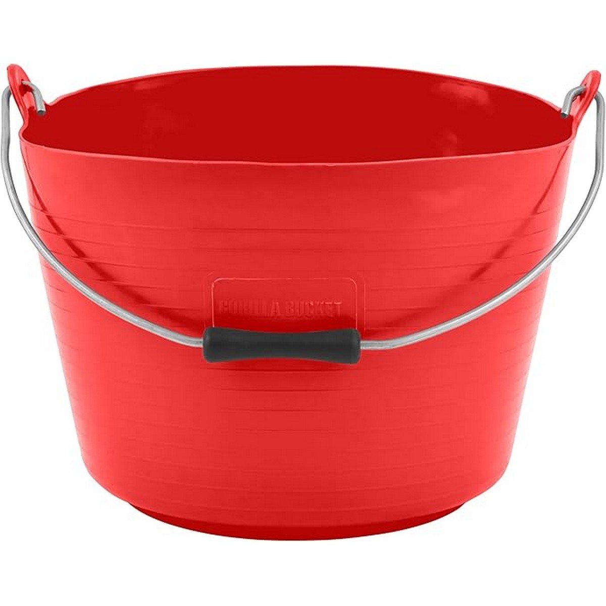 Red Gorilla Flexible 22L Bucket - Red