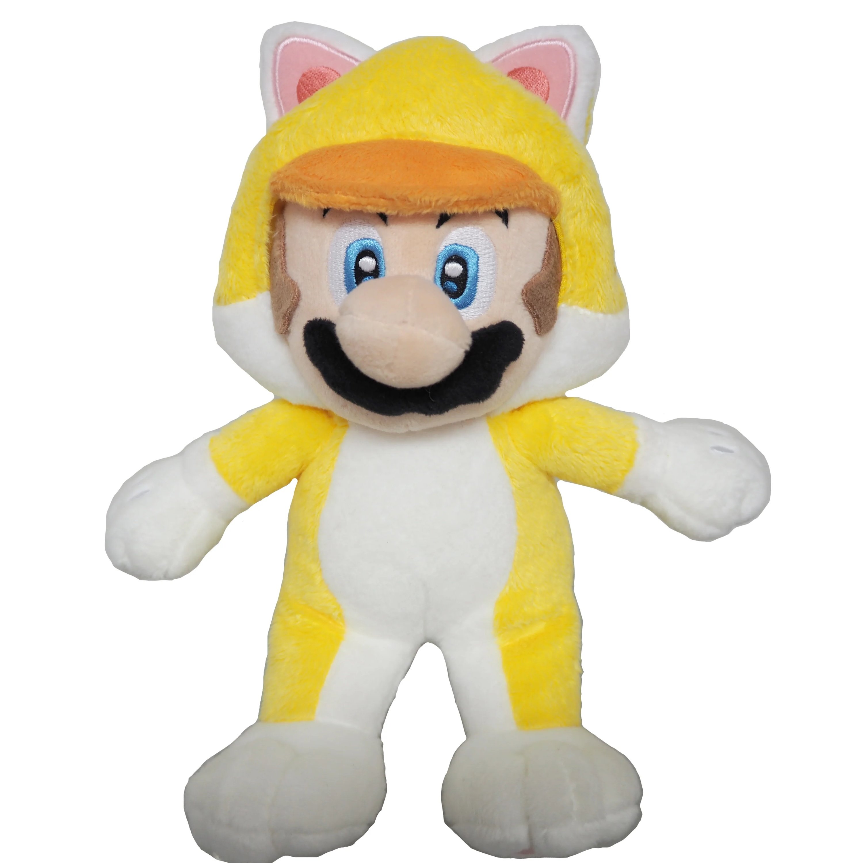 San-Ei Nintendo Super Mario Cat Mario Plush - Small