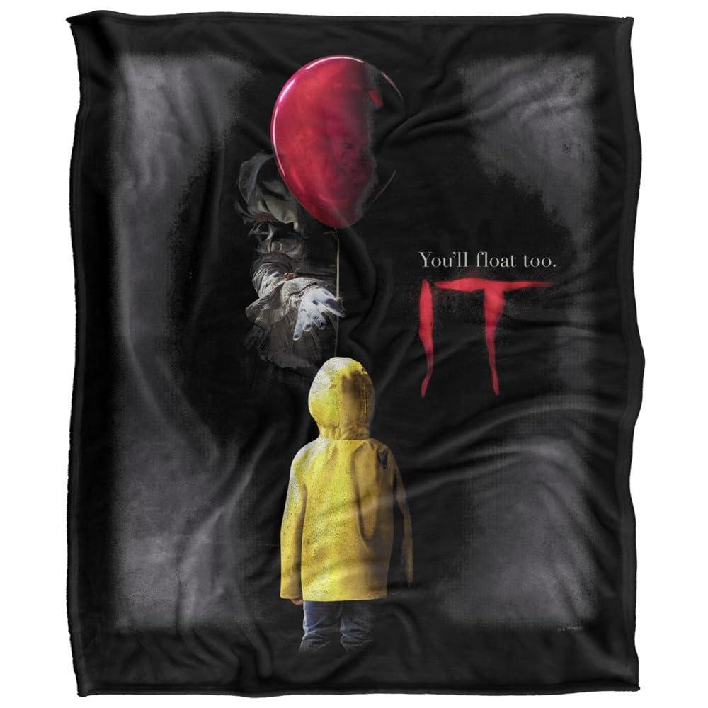 It You'll Float Too Poster Soft Touch Blanket - 147cm x 91cm