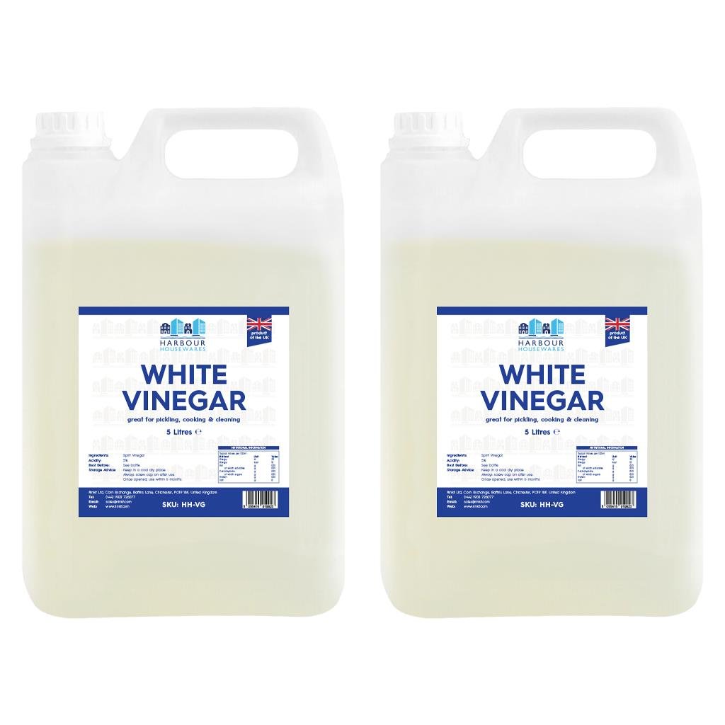 Harbour Housewares 5L White Vinegar - Pack of 2