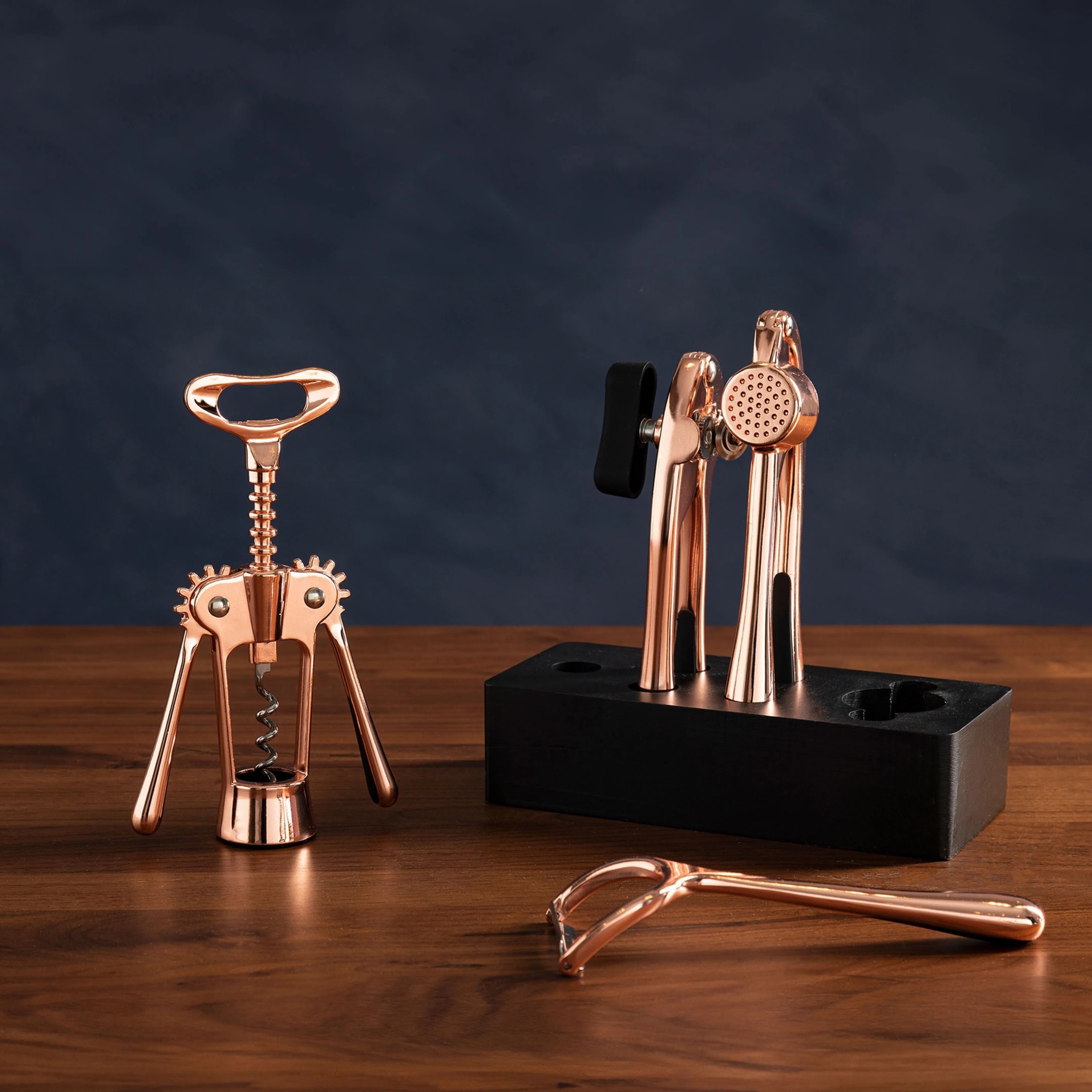Orsina Paragon 5 Piece Kitchen Gadget Set – Rose Gold