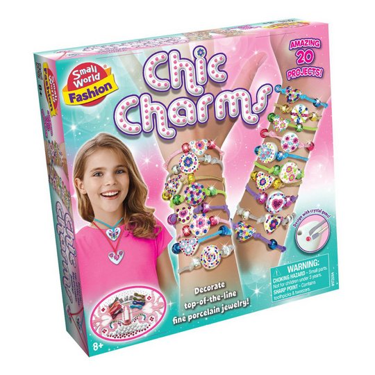 Small World Toys Chic Charms Jewellery Craft Activity Set