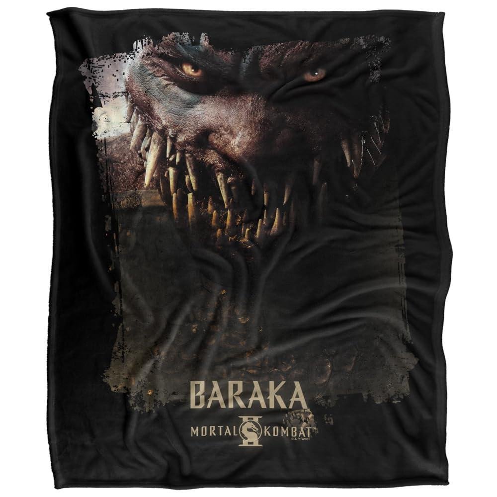 Mortal Kombat 2 Baraka Blanket - 127cm x 127cm