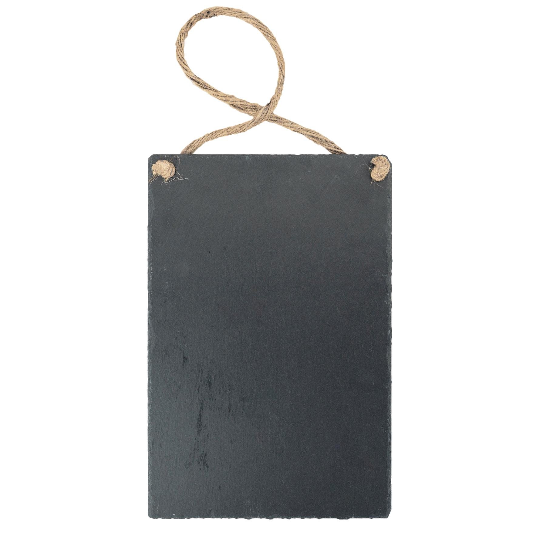 Nicola Spring Slate Hanging Notice Board - Natural