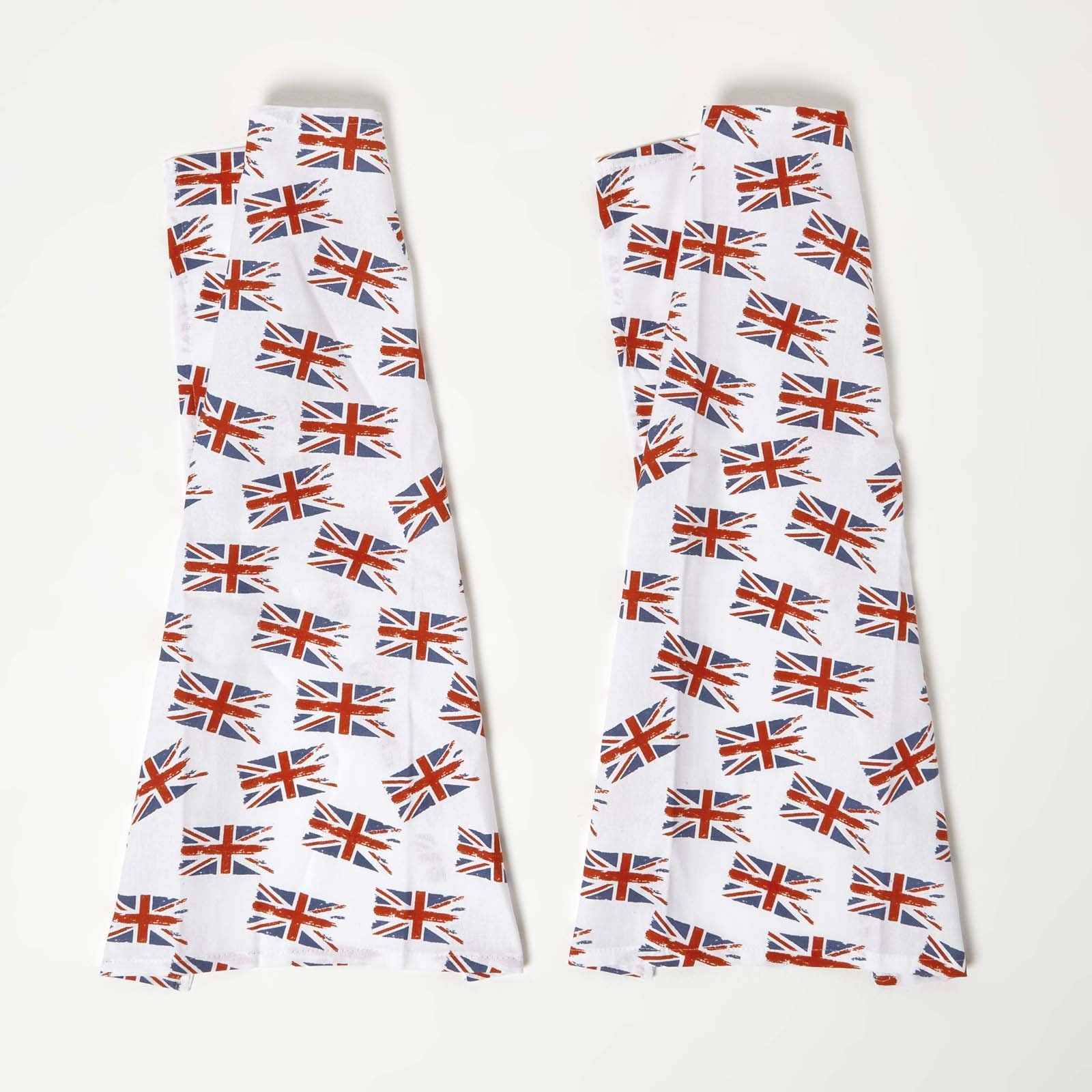 Homescapes Pack of 2 Union Jack Cotton Tea Towels
