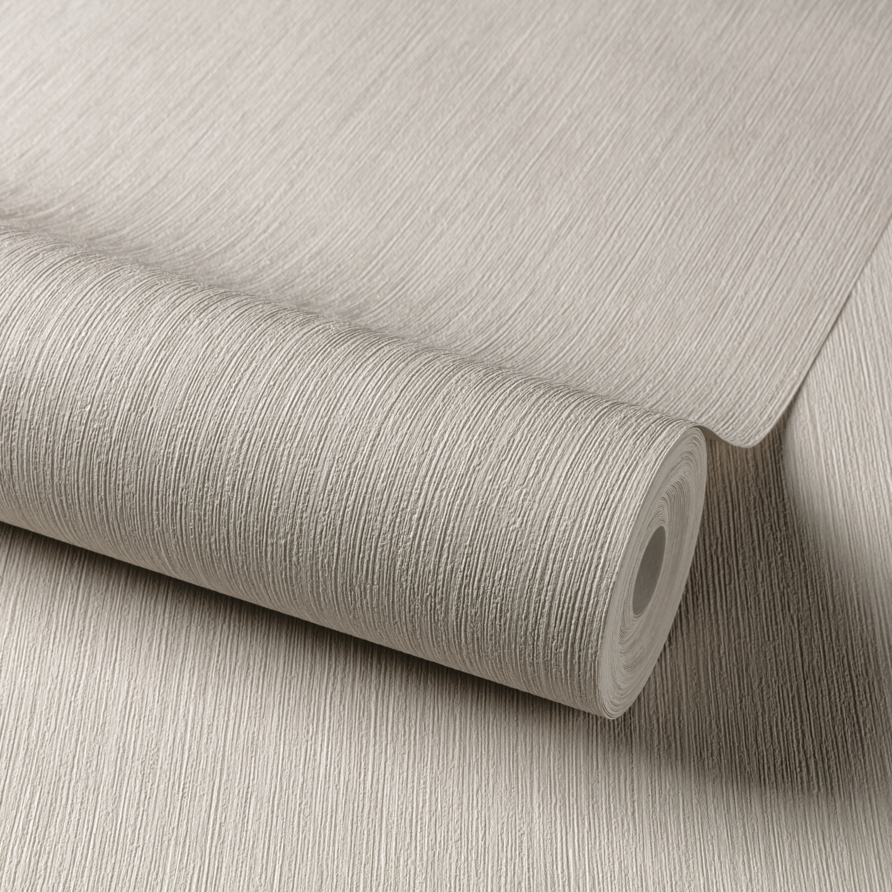 Grandeco Brushstroke Effect Plain Matisse Textured Wallpaper - Taupe