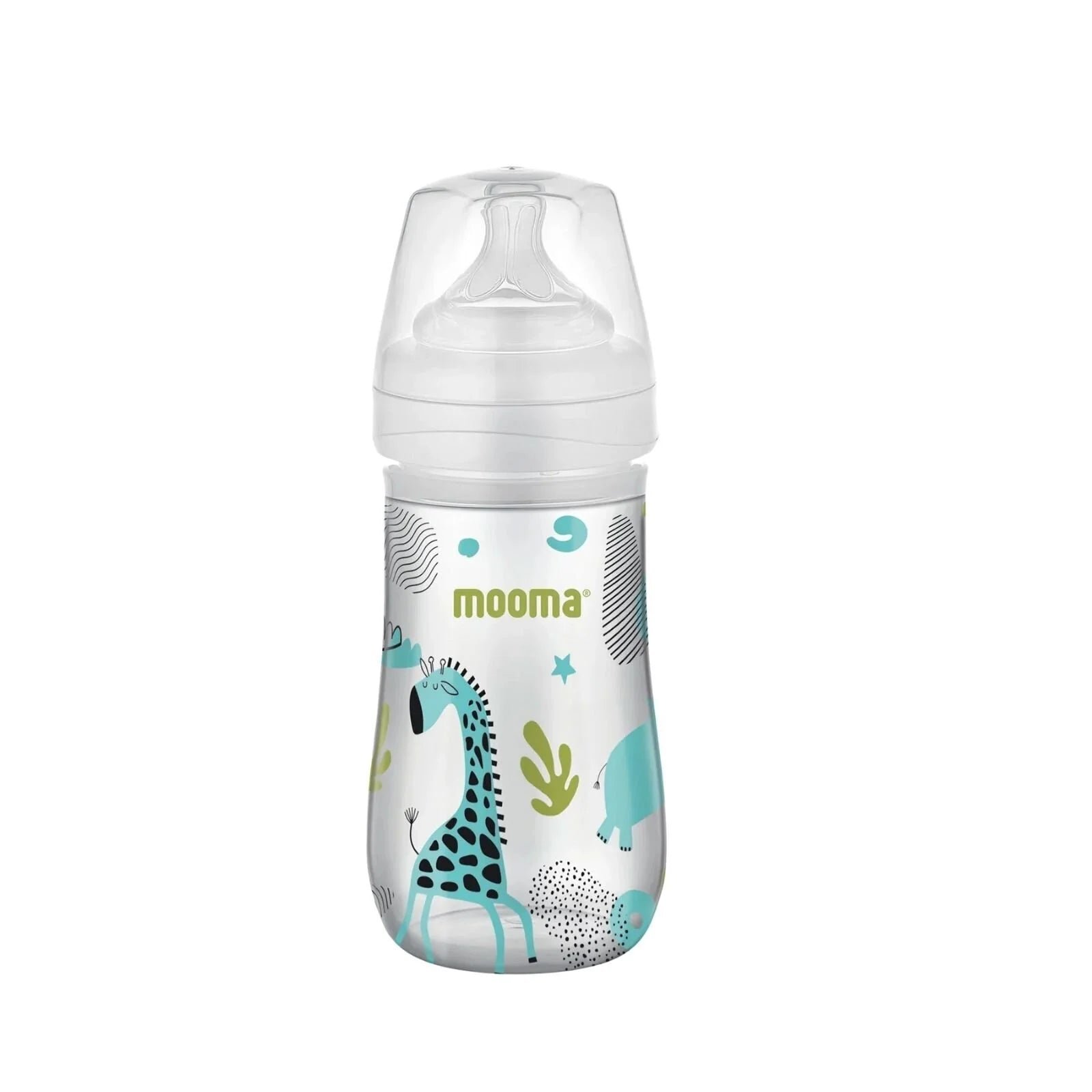Mooma Neeko 250 ml Medium-Flow Feeding Bottle - Animals