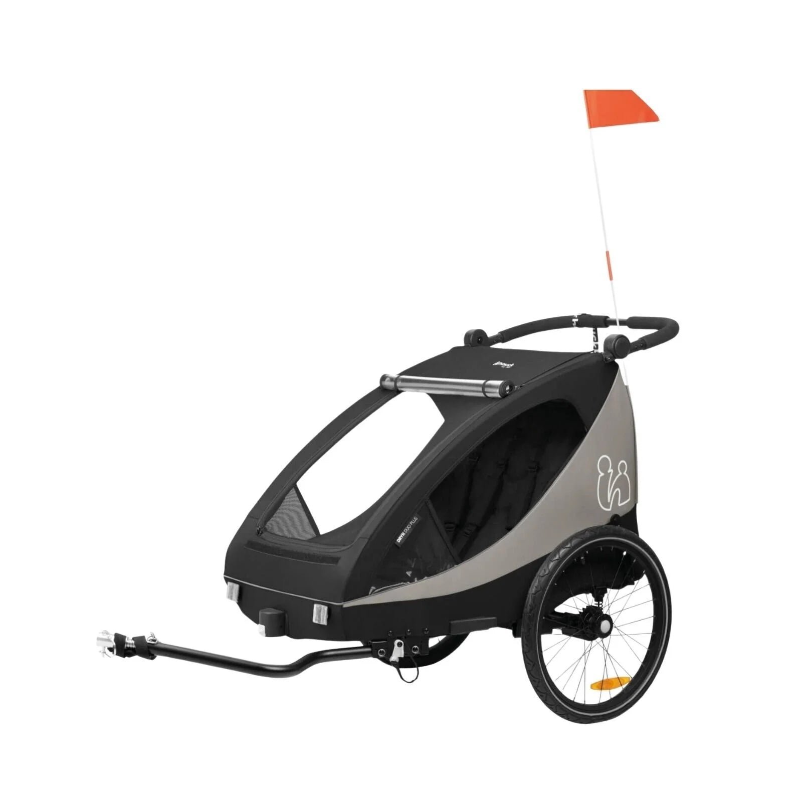 Hauck Dryk Duo Plus Twin Pushchair - Black