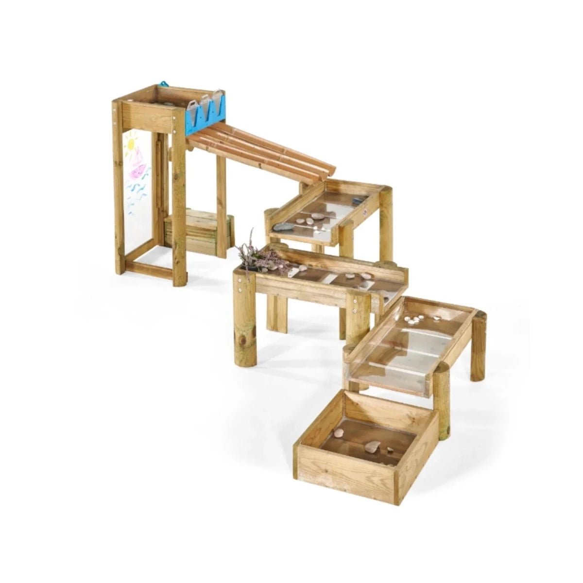 Plum Discovery Forest Water Run Wooden Sand and Water Table