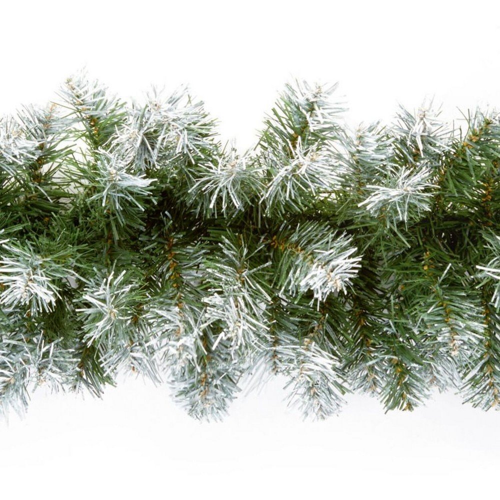Premier Snow Tipped Artificial Garland - Green