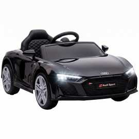 AIYAPLAY Audi R8 Spyder 12V Remote Control Electric Ride On Car – Black