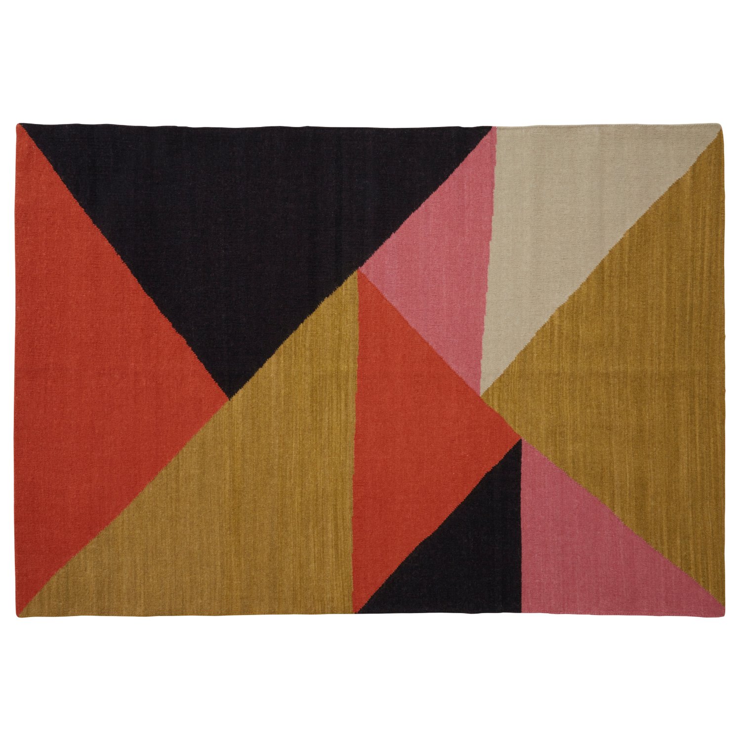Orsina Assorted Bosie Villon with Triangular Shapes Design Rug - 160 x 230cm