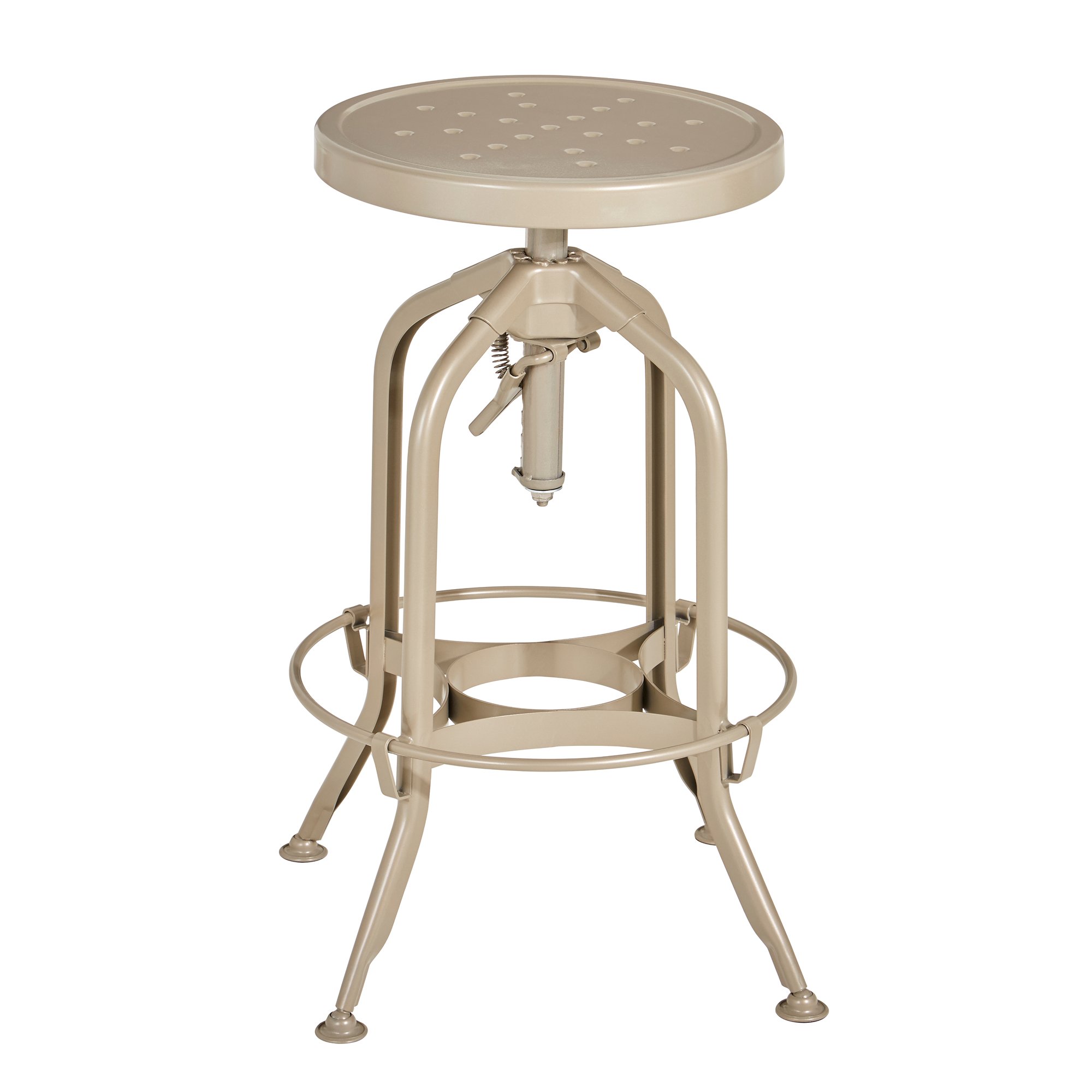 Orsina Gator Adjustable Bar Stool – Champagne