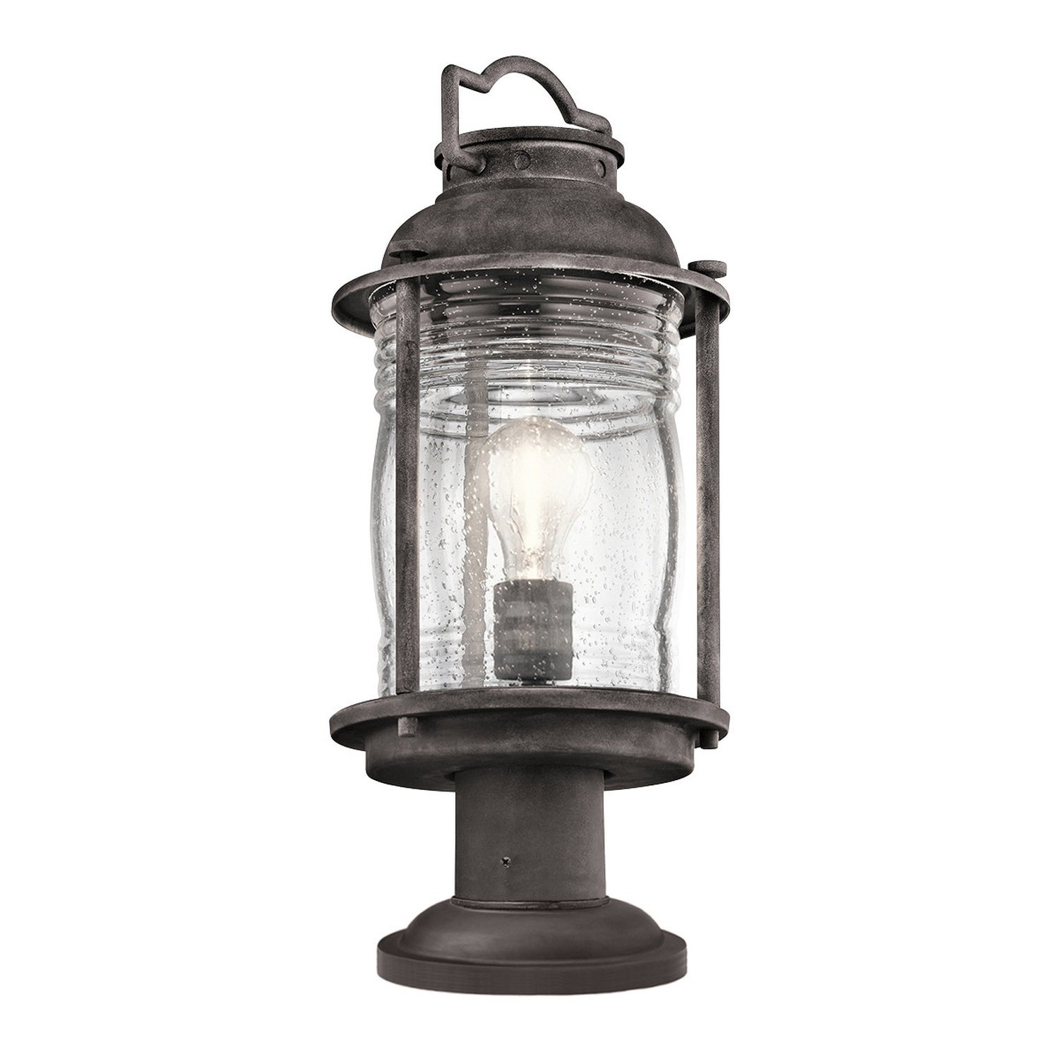 Elstead Ashland Pedestal Light - Zinc