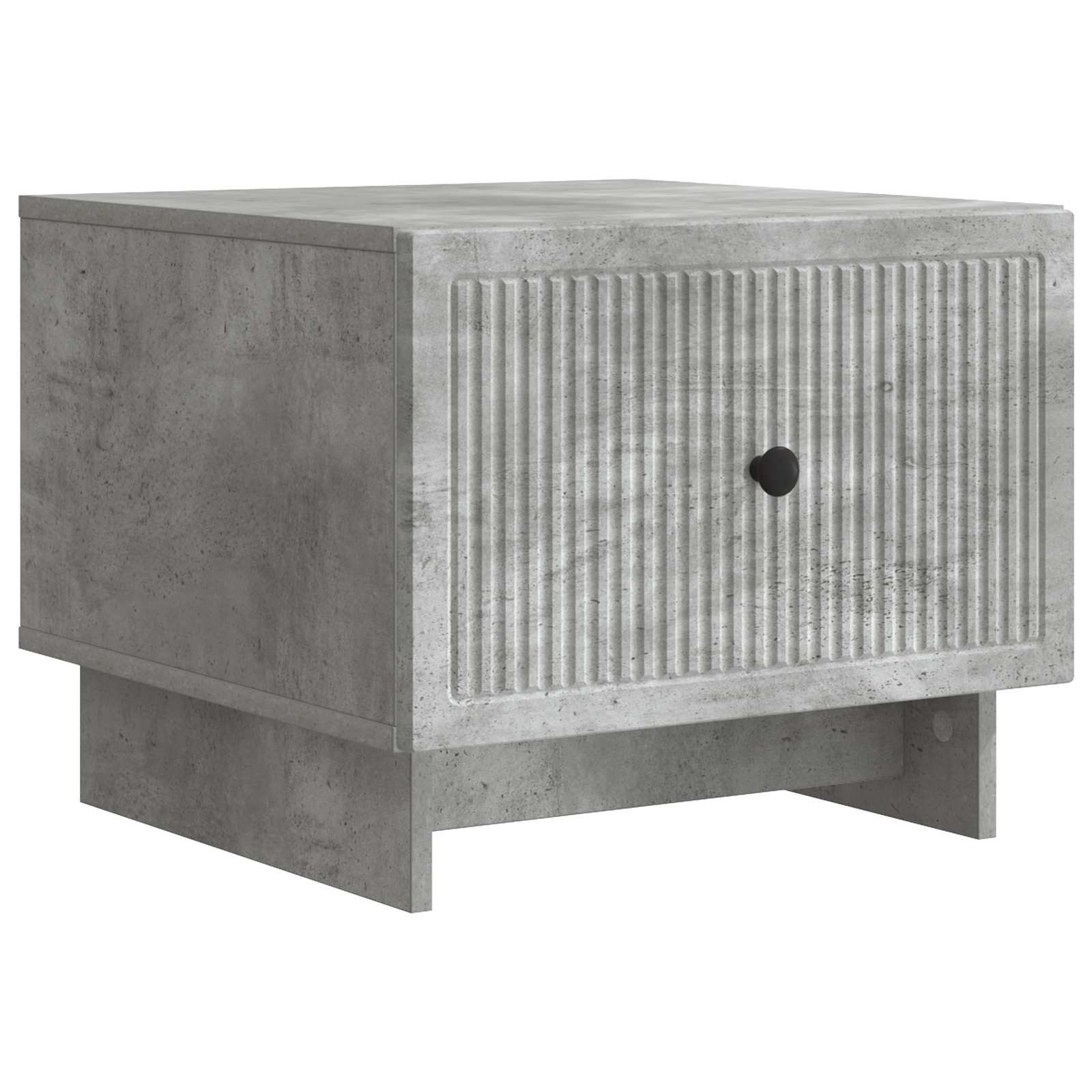 Walplus Coffee Table - Concrete grey - 49 x 50 x 40 cm