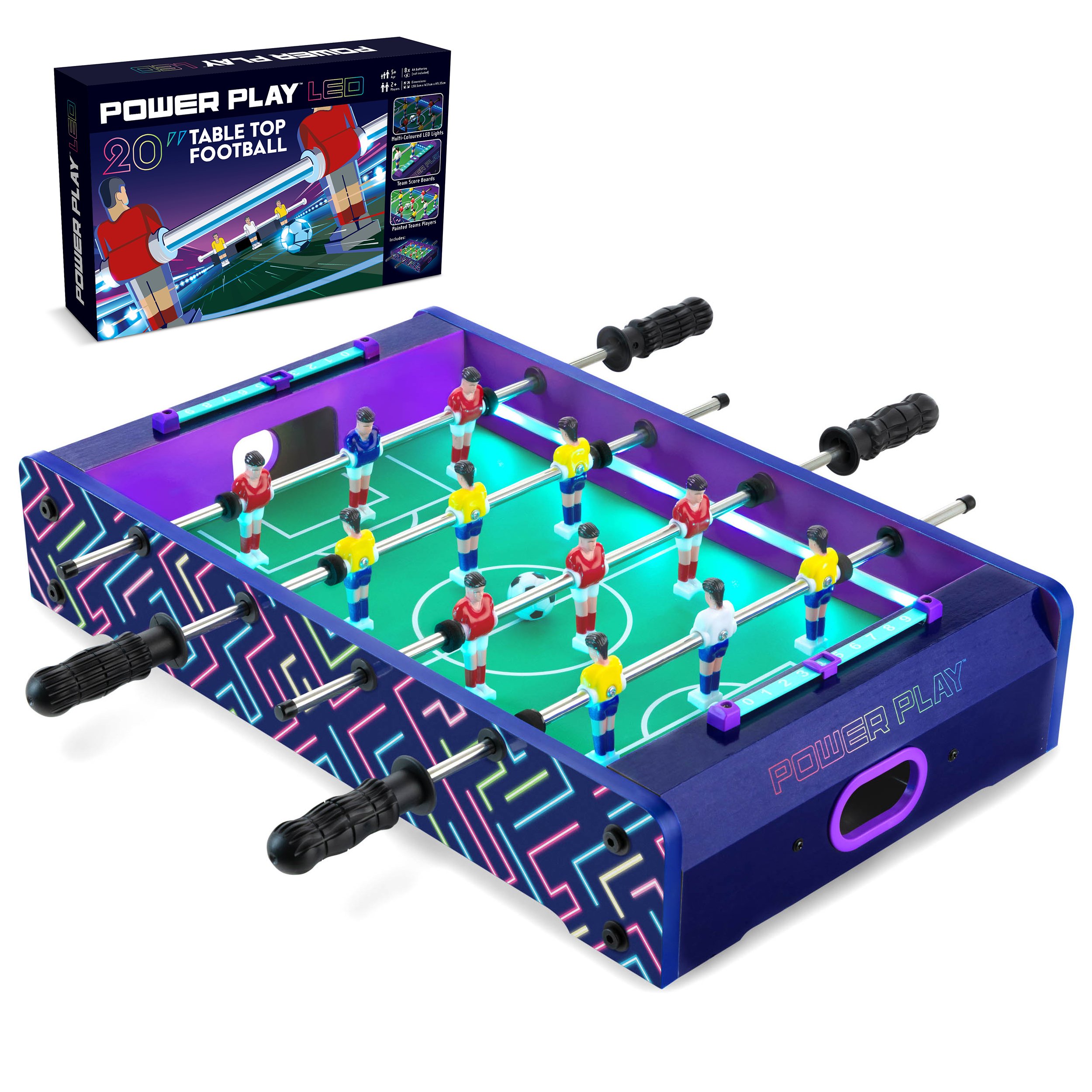 Powerplay LED Football Table - 20 Inch