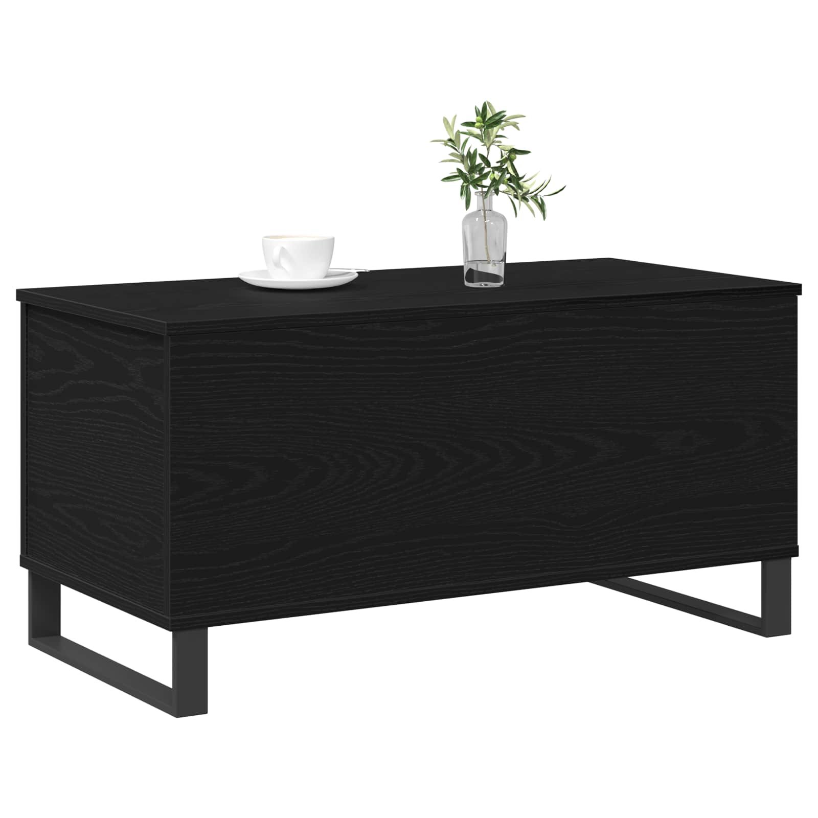 Walplus Coffee Table - Black - 90 x 44.5 x 45 cm