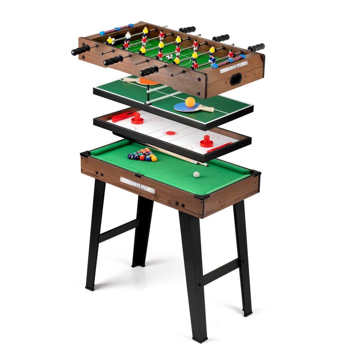 Powerplay 4-in-1 Table Top Games Table - 27 Inch