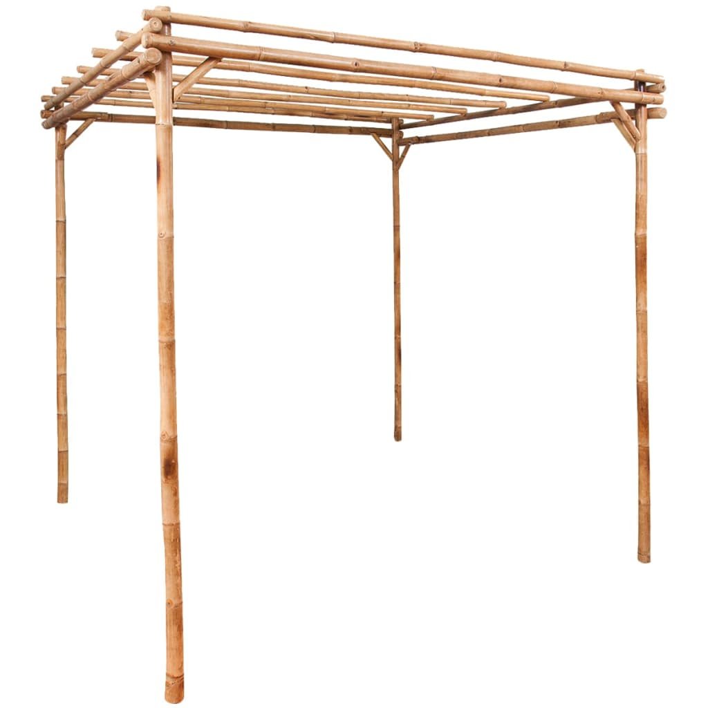 Walplus Bamboo Pergola - 170 x 170 x 220 cm