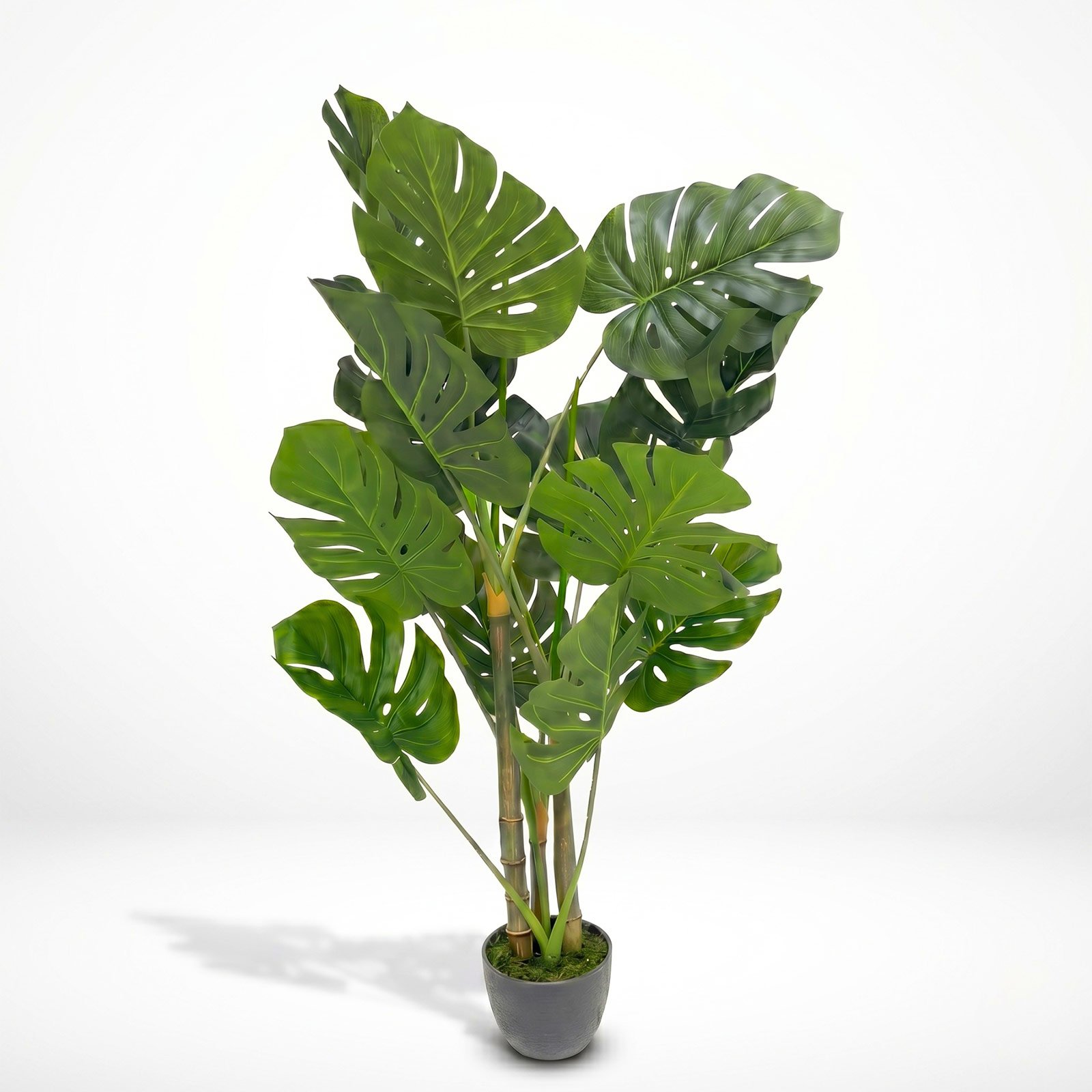 Homescapes Artificial Monstera Tree 100cm - Green