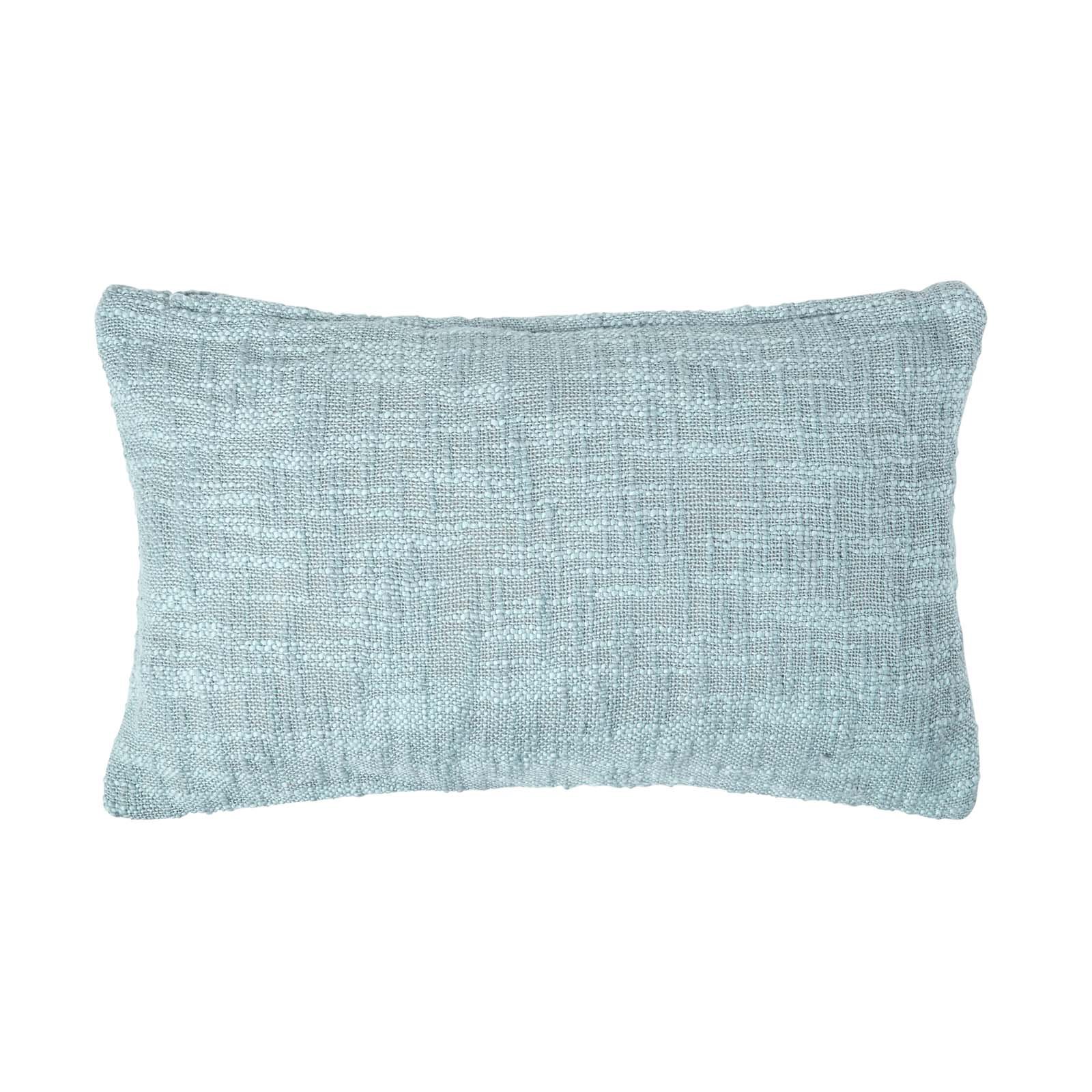 Homescapes Grey Nirvana Cotton Rectangular Cushion Cover - 30 x 50 cm