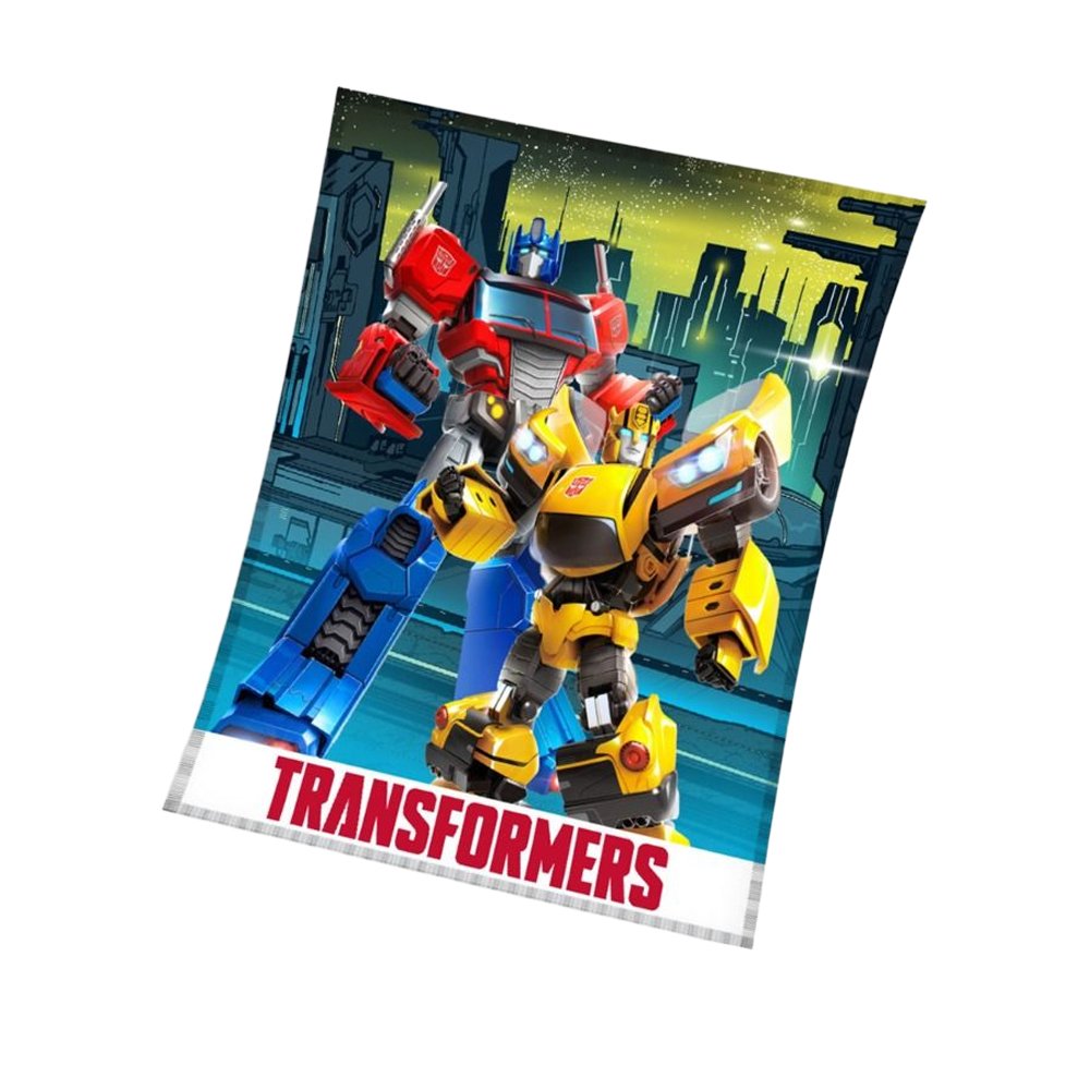 Transformers Fleece Characters Blanket - 160cm x 130cm