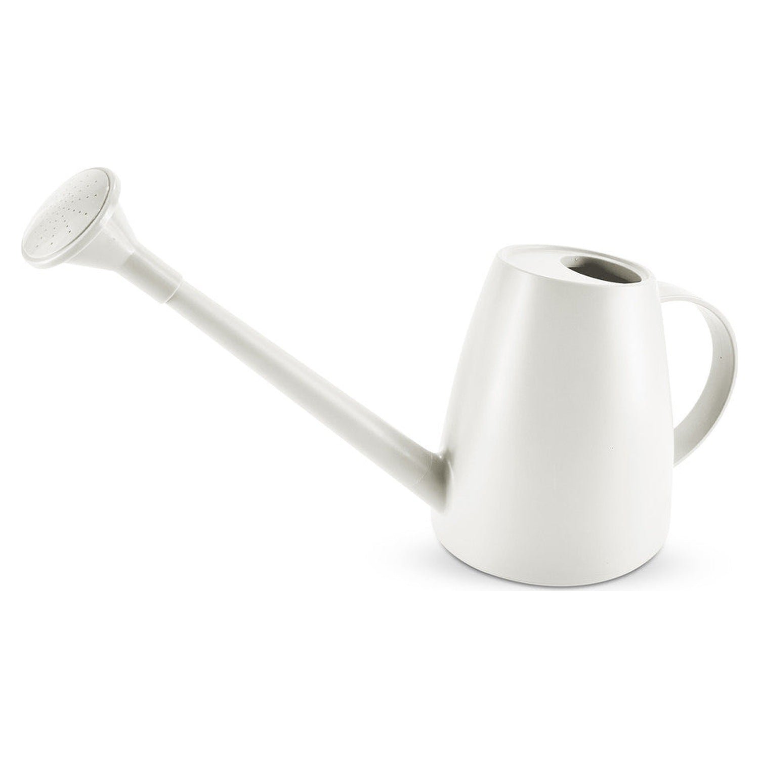 Keplin 1.8L Sprinkler Rose Plastic Watering Can - White