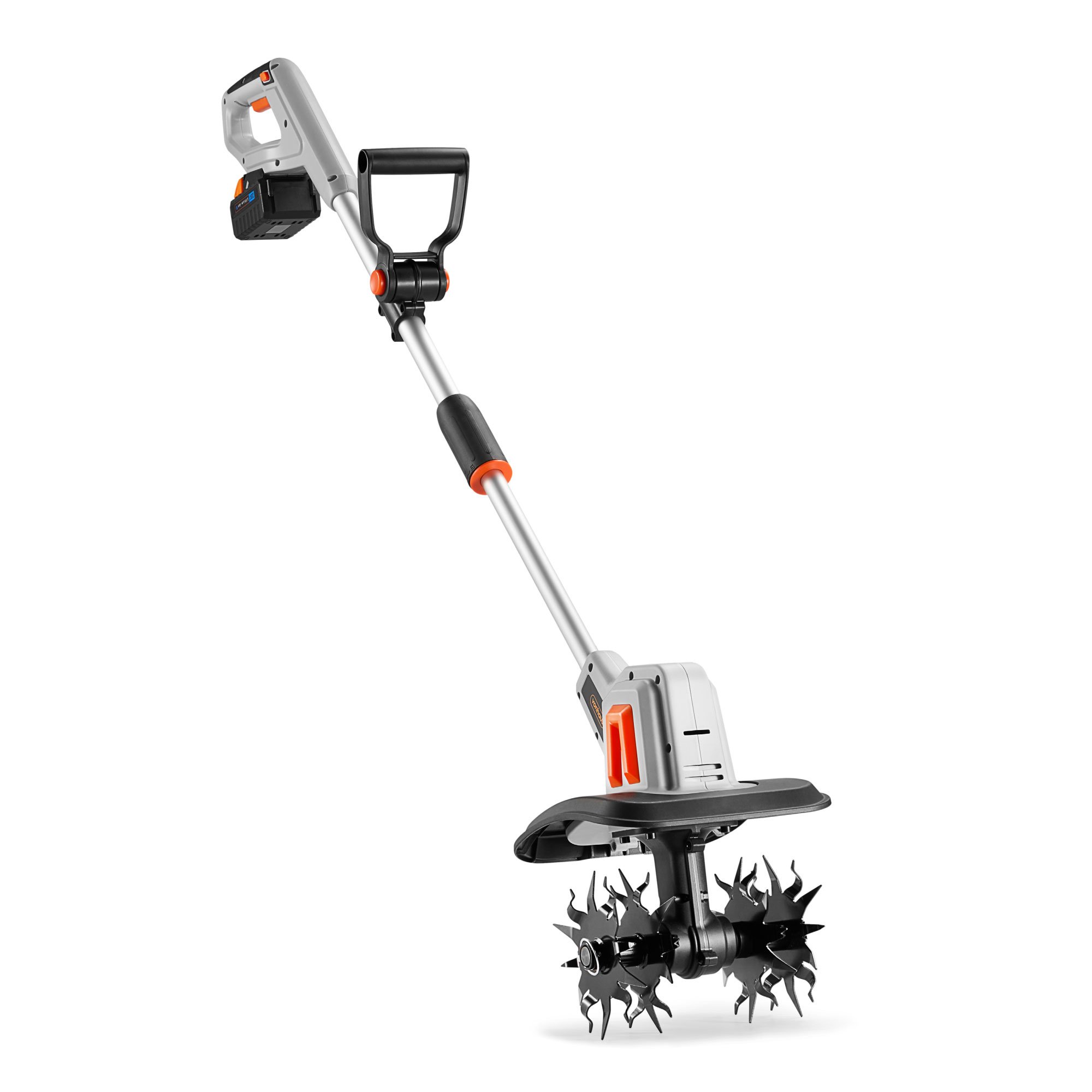 VonHaus 20V 20cm Cordless Electric Garden Tiller - Battery & Charger