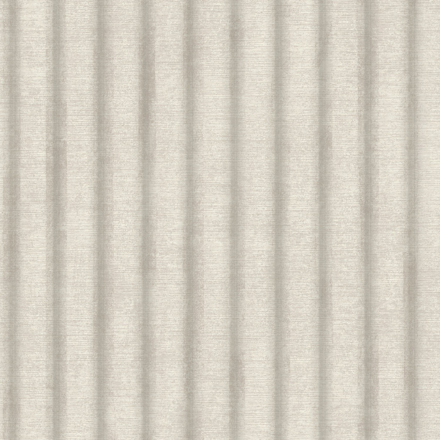 Grandeco Paul Moneypenny Gilded Vertical Stripe Textured Wallpaper - Silver