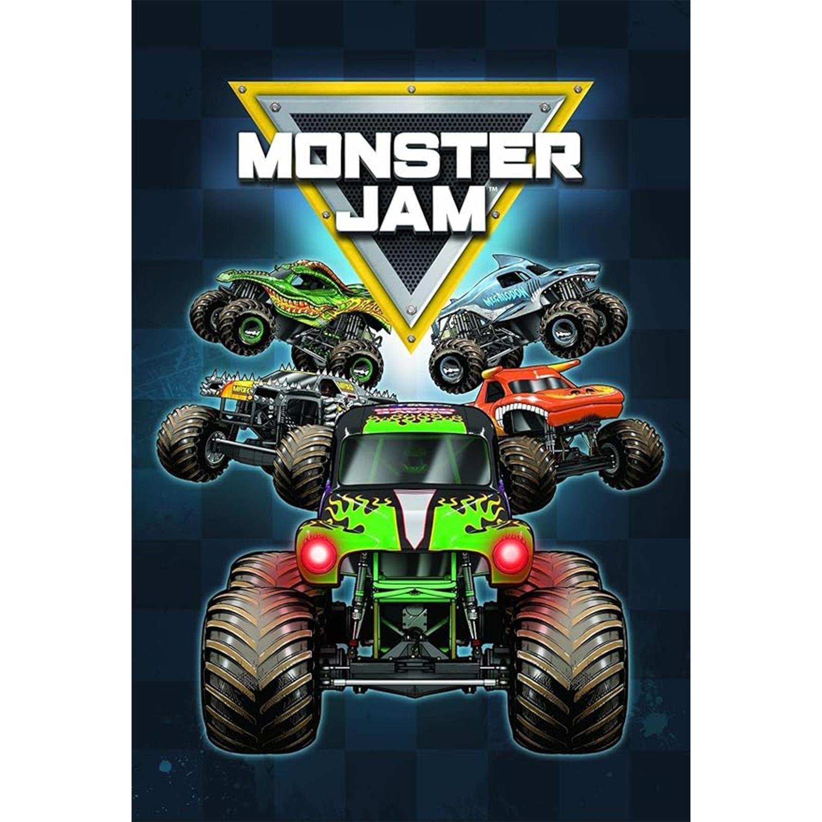 Monster Jam Fleece Blanket - 150cm x 100cm