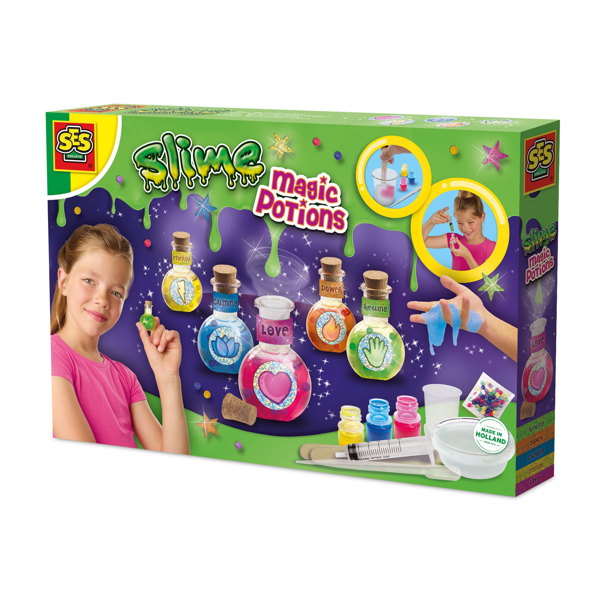 SES Creative Slime Mix It Magic Potions DIY Craft Set