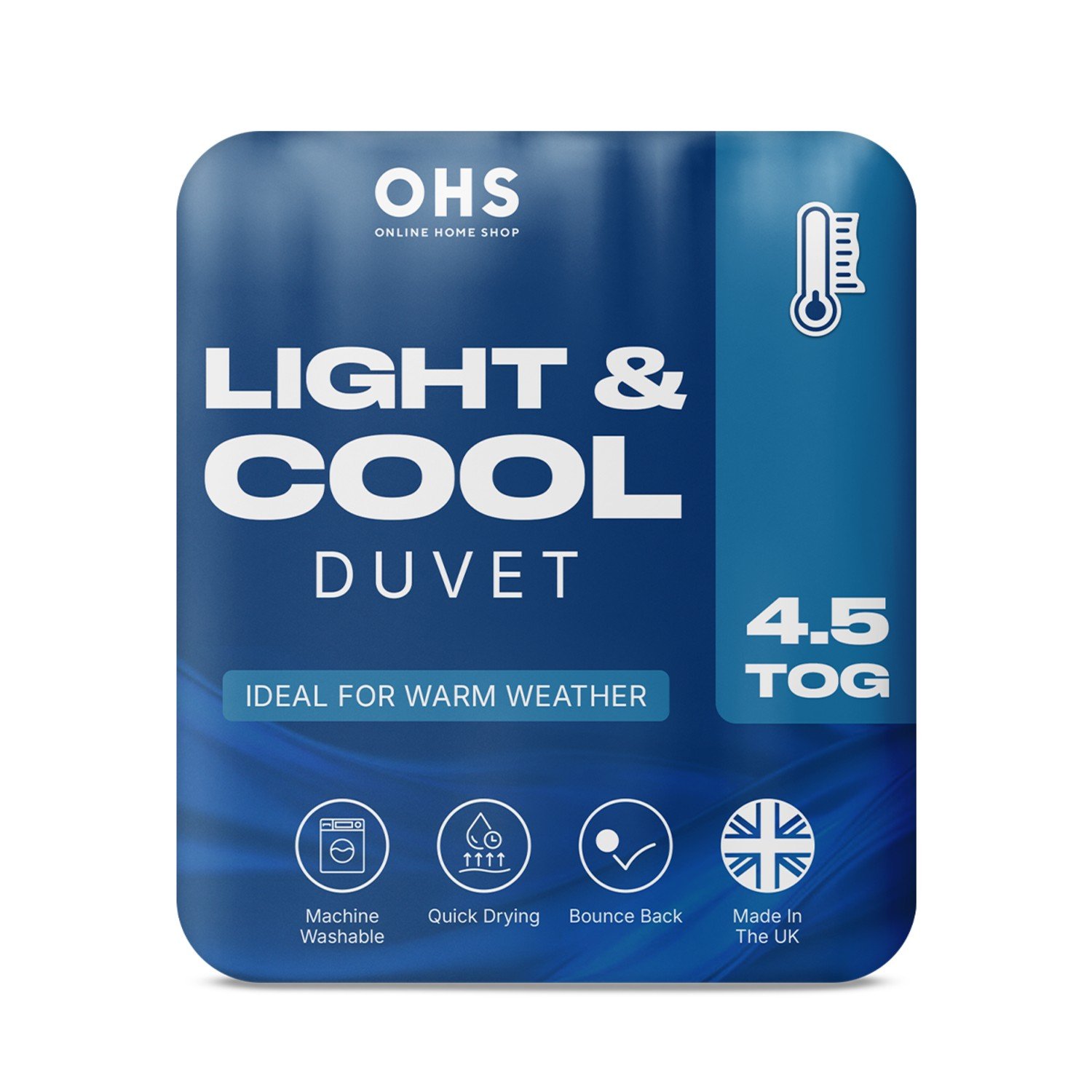 OHS Essentials 4.5 Tog Duvet - Superking