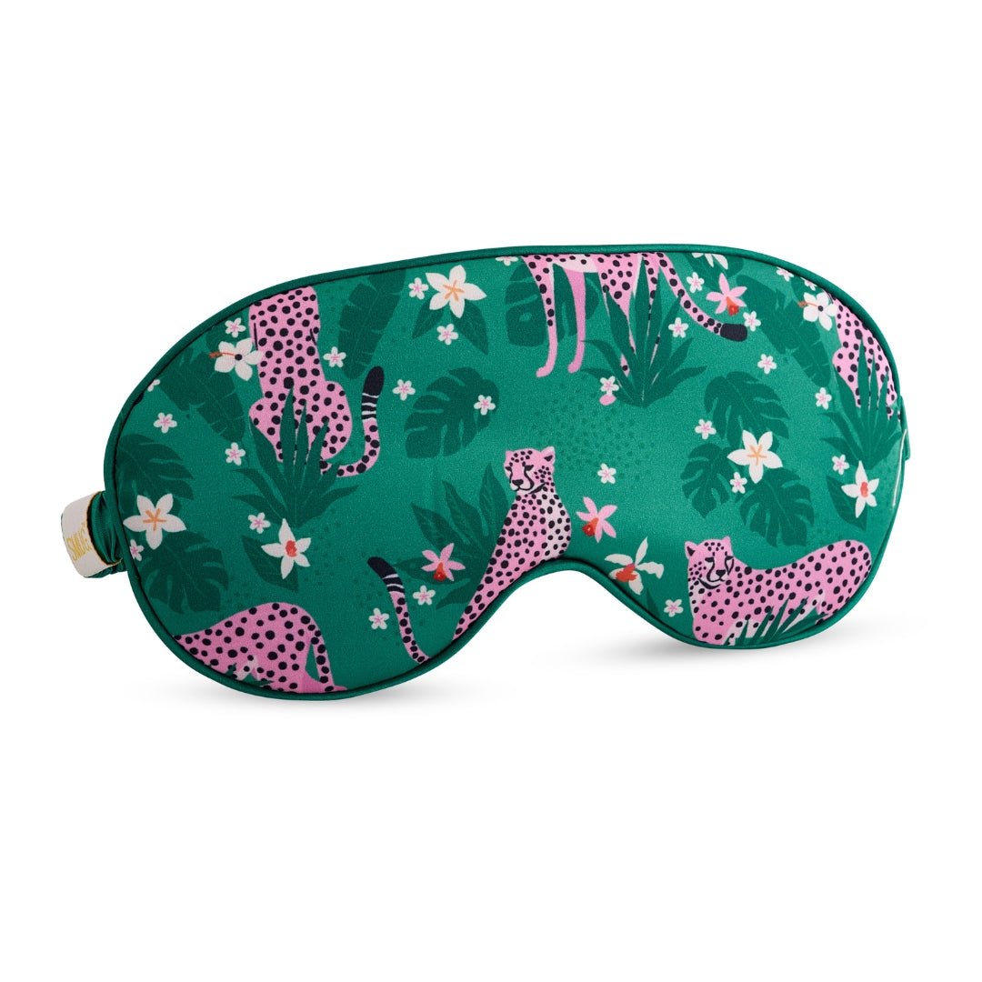 SMUG Satin Sleep Mask - Cheetah Print