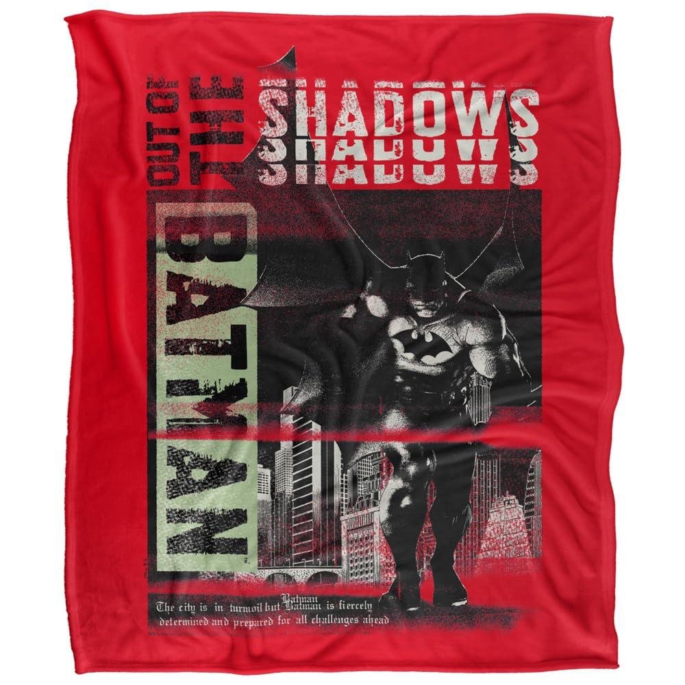 Batman Out Of The Shadows Blanket - 147cm x 91cm